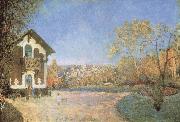 Alfred Sisley Louveciennes oil